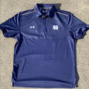 Notre Dame Under Armour Performance Polo